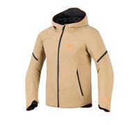 Alpinestars Aeroshel impermeabile Giacca tessile moto, verde-marrone, taglia M per maschi