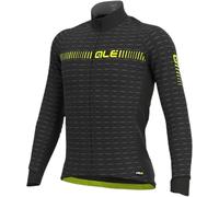 Ale Graphics Prr Green Road Jacket Nero S Uomo Black / Fluo Yellow
