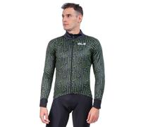 Ale Green Bolt Jacket Verde M Uomo Black / Fluor Green