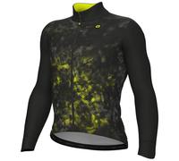 Giacca Alé PR.E Ghostly giallo brillante nero - L