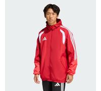 adidas Uomo Tiro 26 Competition All Weather Coat, team power red 2/semi lucid red/white, S