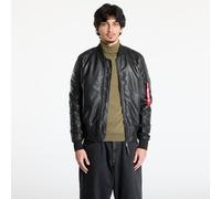 Alpha Industries MA-1 Leather Giacche di pelle Taglia 2XL - Nero