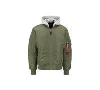 Giacca Alpha Industries MA-1 ZH Back EMB Vert L