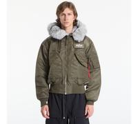 Giacca Alpha Indutrie 45/P Hooded Cutom Mud Olive S