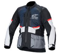 Giacca Alpinestars Andes Air Drystar - blu scuro/nero/grigio ghiaccio