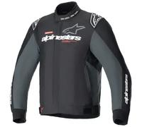 Alpinestars Monza Sport Giacca tessile moto, nero-grigio, taglia S per maschi