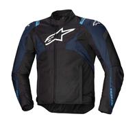 Giacca Alpinestars Motociclo Moto T-Jaws V4 WP Nero Blu Scuro Blu Blithe
