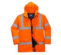 Giacca Alta Visibilità Portwest S460 HI VIS Impermeabile Con Cappuccio