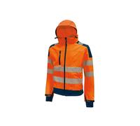 GIACCA SOFTSHELL ALTA VISIBILI HL169OF-L TA' MIKY ARANCIO FLU