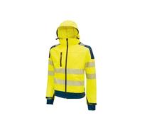 Giacca alta visibilitA' Softshell Miky - taglia XL - giallo fluo - U-Power