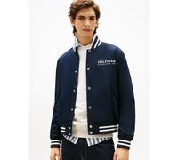 Giacca americana Varsity Blu L Tinta unita