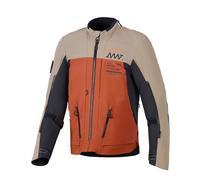 Giacca AMT-8 STRETCH DRYSTAR XF Marrone Arancione ALPINESTARS - UE: 4XL