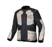 Alpinestars Giacca moto Andes Air Drystar - tessile impermeabile - Nero/Grigio/Blu M Uomo