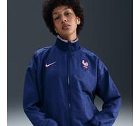 Giacca Anthem da calcio Nike Dri-FIT FFF Strike - Donna - Blu XS (IT 36-38)