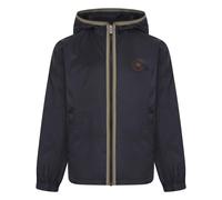 Giacca anti vento con cappuccio Nero 10/12 anni - 138/150 cm Tinta unita