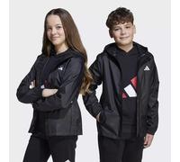Giacca anti-vento con cappuccio Nero 9/10 anni - 132/138 cm Tinta unita