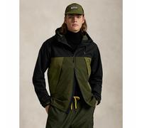 Giacca anti-vento con cappuccio Verde XL Tinta unita