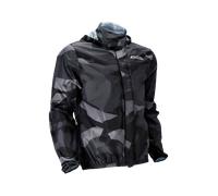 Acerbis X-Dry Camo, giacca da pioggia M male Nero/Grigio/Grigio Scuro