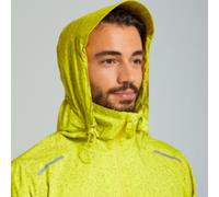 Giacca antipioggia Basil ad alta visibilità Skane Hivis da uomo ( Giallo / S )