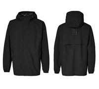 Giacca antipioggia Basil Hoga unisex jet black - nero, taglia XL