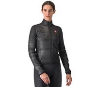 Castelli squall shell donna giacca antivento nero argento