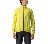 Giacca antipioggia donna Emergency 2 giallo neon
