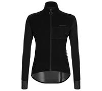 Giacca sottile impermeabile Santini Guard Nimbus nero argentato a pois donna- Sl it - XL