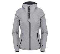 Spidi Rain H2Out impermeabile Felpa con cappuccio da moto da donna, grigio, taglia 2XL per donne
