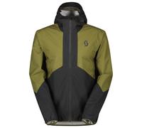 Giacca antipioggia Explorair Light Dryo verde/nero XL
