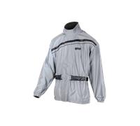 GMS-Moto LUX, giacca antipioggia L male Grigio Chiaro