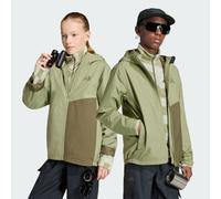 Giacca antipioggia Kids Multi 2 Layer CLIMAPROOF Terrex Tent Green / Olive Strata 5-6A