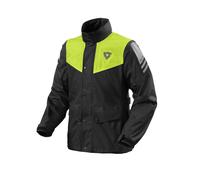 Giacca Antipioggia Revit Nitric 4 H2O Nero Giallo Neon S