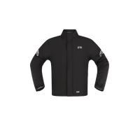 Richa Rain Stretch 2L Giacca antipioggia da moto, nero, taglia S per maschi