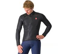 Castelli squall shell giacca antivento nero argento