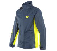 Giacca Antipioggia Unisex Dainese STORM 2 BLACK-IRIS/FLUO-YELLOW Taglia:S