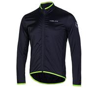 Giacca antivento Briza nero/giallo neon 2XL
