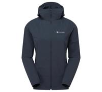 Giacca antivento con cappuccio da donna Montane Tenacity Nano Bleu XS
