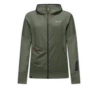 Giacca antivento con cappuccio da donna Salewa Pedroc Vert XS