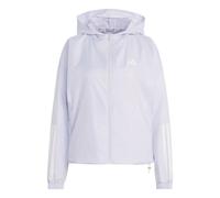 Giacca antivento da donna adidas Hyperglam 3-Stripes Violet 2XS