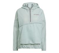 Giacca antivento da donna adidas Terrex Xploric Turquoise L
