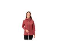 Giacca antivento da donna vaude neyland rosso