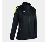 Joma Veste Coupe Vent Femme Trivor, Unisex - Adulto, Nero giallo, S