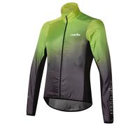Giacca antivento Emergency Pocket verde neon/nero XL