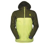 Giacca antivento Explorair Light WB verde/giallo 2XL