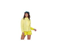 Giacca antivento mammut aenergy wb hooded giallo donna