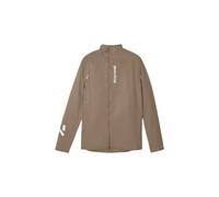 Giacca antivento nnormal trail wind marrone da uomo