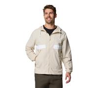 Columbia - Spire Valley Hooded Windbreaker - Spire Valley Hooded Windbreaker Dark Stone, White per Uomo in Pelle - Taglia S - Beige Beige S