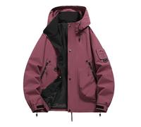 Giacca Antivento Uomo Giubbotto Leggere Casual Outdoor Aviatore Maniche Lunghe vestibilità Ottimale Bomber Pratica da Mezza Stagione Outwear alla Moda Arrampicata Abbigliamento Trekking