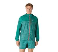 Giacca Asics Fujitrail Packable Verde, Taglia XS.