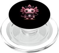 Giacca Axolotl Punk Rocker Skull a spillo, simpatica creatura PopSockets PopGrip per MagSafe